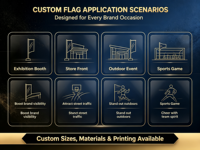 Drapeau de fanion durable pour l'extérieur des Houston Texans 3 x 5 |   Décoration murale intérieure et bannière de chambre 100% polyester imperméable portable