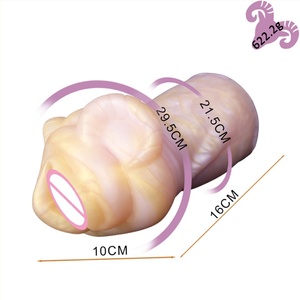 Juguete Sexual de Silicona Suave GEEBA, Juguete Erótico Masculino para Adultos, Masturbador Masculino Cómodo para Masajes - Product Image 2