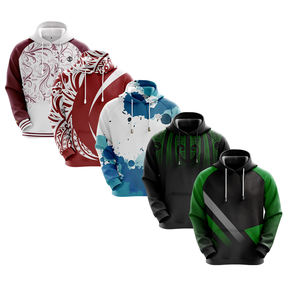 Entrega rápida Diseño personalizado Tu propia marca Sudadera con capucha de alta calidad para hombre Sudadera con cremallera - Product Image 3