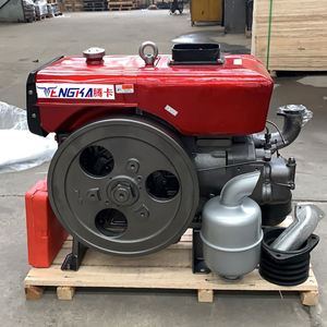 Single Cylinder Water Cooled AMEG Diesel Engine Electric Start ZS1125 for Generators Water Pumps Etc - Product Image 4