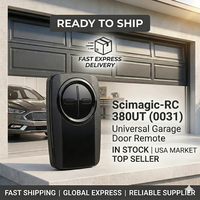 Télécommande universelle de remplacement pour ouvre-porte de garage SMG-0031, compatible avec le modèle 380UT, émetteur sans fil 433 MHz