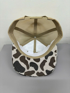 หมวกกีฬากอราส์ผ้าฝ้ายลายพรางหมวกสแนปแบ็กคลาสสิก7แผงปักโลโก้ - Product Image 4