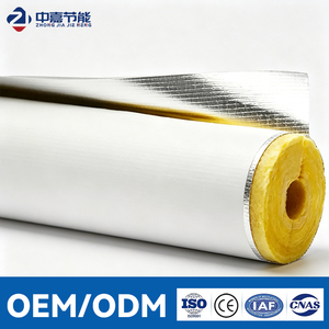 Lámina de Aislamiento Térmico de Fibra de Vidrio y Lana de Vidrio Cuadrada Moderna, 30mm 50mm 64kg/m, Ecológica, Resistente al Fuego R21.0 para Calefacción - Product Image 1