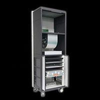 HANSTAT Purificateur d'air commercial de qualité médicale, grand modèle, avec filtre HEPA, UV et charbon, purificateur d'air portable pour animaux domestiques, idéal pour la maison