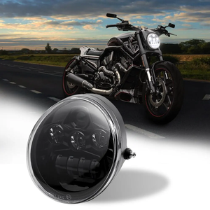 Faro delantero de luz Led para motocicleta personalizado de haz alto para Vrsc Vrsca Vrscaw <span class=keywords><strong>V</strong></span>-<span class=keywords><strong>Rod</strong></span> Muscle <span class=keywords><strong>V</strong></span>-<span class=keywords><strong>Rod</strong></span> Street <span class=keywords><strong>Rod</strong></span> - Product Image 5