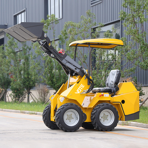 Fabrik-Großhandelspreise Kompaktlader 4x4 500kg EURO5 EPA Kubota Dieselmotor Hohe Grabkraft Radlader - Product Image 2