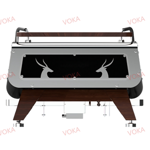 Cafetera Comercial Doble con Bomba Italiana, PID, Pantalla HD Grande y Manómetros VK-7203, Caldera de Intercambio de Calor - Product Image 4