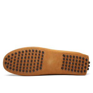 Mocasines Clásicos Originales de Ante y Cuero, Zapatos Planos Sin Cordones, Zapatos Casuales Deportivos para Hombre - Product Image 4