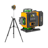 Trépied à nivellement automatique de qualité industrielle Laser vert 4x360 ° Outil de construction suspendu pour photos