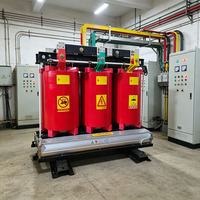 Transformateur de distribution à résine moulée monophasé/triphasé 10 kV 0,4 kV (480 V) de type sec