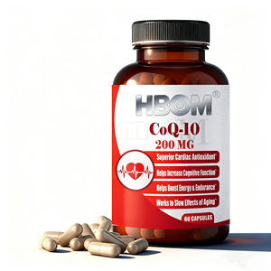 Complément alimentaire sportif en gommes CoQ10 à absorption rapide OEM avec des herbes 100% naturelles, saveur personnalisable pour l'énergie et la santé cardiaque - Product Image 1