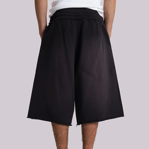 Shorts <span class=keywords><strong>pour</strong></span> hommes de haute qualité taille élastique Street Wear pantalons de survêtement à l'entrejambe baggy pantalons de survêtement hommes <span class=keywords><strong>coton</strong></span> - Product Image 2
