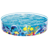 Piscine gonflable Bestway Water Fairy, piscine de jeu en plastique, baignoire à balles océaniques pour le bain et la natation