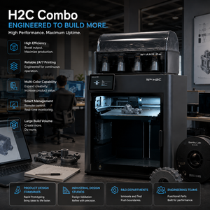 Version H2C Professional <b>3D</b> <b>Printer</b> for Rapid Prototyping Product Development and Engineering Projects - Product Image 1
