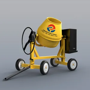 Betonmixer Cm300l/350l/400l/500l/600l/800l Hydraulische Diesel Benzine Elektromotor Draagbare Cementmixer