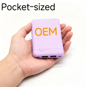 Sạc dự phòng mini siêu mỏng, bán chạy năm 2025, sản xuất theo yêu cầu, điện tử, <span class=keywords><strong>5000mAh</strong></span>, dành cho điện thoại - Product Image 2