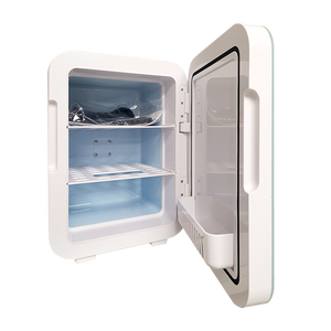 Высокое качество <span class=keywords><strong>10L</strong></span> 8L небольшой портативный холодильник с одной стеклянной дверью мини-электрический холодильник для автомобиля и дома - Product Image 4