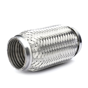 Tuyau d'échappement flexible personnalisé pour véhicules, pièces automobiles en acier inoxydable pour <span class=keywords><strong>BMW</strong></span> Ford, collecteur d'échappement pour moteur de voiture - Product Image 1