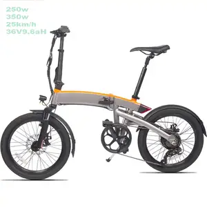 Popu Lar Design 36V 350W Opvouwbare E Bike 700c Inch Achterwiel Elektrische Vette Band Fiets