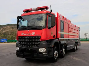 真新しい空中プラットフォーム車両PM180F1水タンクフォーム消防トラック販売