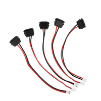 USB Typ-C Wasserdichter 2-Pin-Anschluss Buchse Typ C Schnellladebuchse USB-C Ladeanschluss mit Kabel