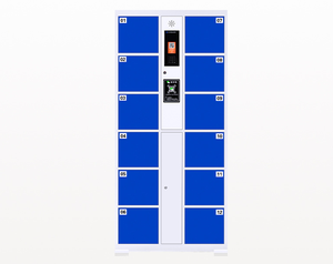 <span class=keywords><strong>Casier</strong></span> à colis intelligent - Armoire de livraison automatique de colis avec notification SMS et accès par code QR pour une récupération sécurisée - Product Image 6