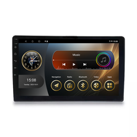 Lecteur Android pour voiture P13 9 pouces 2DIN avec écran tactile IPS, GPS, émetteur FM, TPMS, DSP pour fonction Mirror Link, fonctions RGB