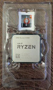 สำหรับซีพียูเดสก์ท็อป 5 5500 3.6GHz 6 คอร์ 12 เธรด 1.5MB AM4 Socket PCIe 3.0 Zen3 ดีไซน์ 6-คอร์ 12-เธรด ช่วยเพิ่มประสิทธิภาพการทำงานหลายภารกิจ - Product Image 2