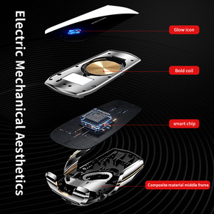 Chargeurs de voiture sans fil multifonctionnels 15W, support de téléphone, chargeur de voiture sans fil, support de téléphone à <span class=keywords><strong>induction</strong></span> infrarouge automatique - Product Image 4
