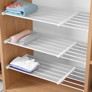 Organisateur <span class=keywords><strong>de</strong></span> placard <span class=keywords><strong>extensible</strong></span> étagère <span class=keywords><strong>de</strong></span> rangement réglable sous l'évier sous le bassin armoire cintre à vêtements - Product Image 1