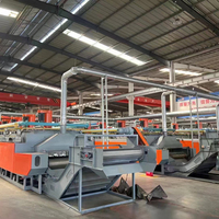 Línea de Horno de Banda Continua de Zhejiang Disponible para Exportación, Calentamiento Eléctrico de 380V, Equipo de Ahorro de Energía, 1 Año de Garantía