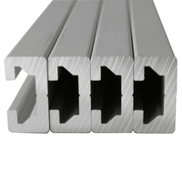 Profilés en aluminium 6060 v Slot, extrusion de rail en T, profilé en aluminium 60x60
