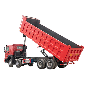Camion lourd diesel Howo neuf 8x4, camion à benne basculante, semi-remorque avec moteur Weichai, 12 pneus, capacité de 33 tonnes, caméra arrière 360° - Product Image 4