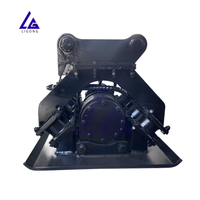 Compacteur hydraulique haute performance Ligong pour excavatrices de 1 à 50 tonnes, force de vibration stable pour fondations, sols, routes, fossés et terrains