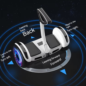 Xe Scooter điện tự cân bằng <span class=keywords><strong>2</strong></span> bánh 36V 10 inch có tay cầm, dành cho trẻ em và người lớn, tích hợp thanh chống đỡ chân thông minh - Product Image 4