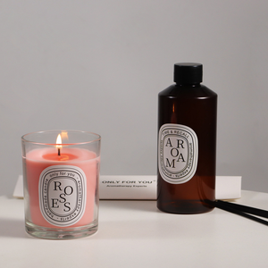 Molly Glory eco-friendly di lusso olio essenziale aromaterapia cera di soia profumata candele profumate con scatola regalo - Product Image 3