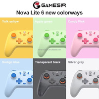Paquete de accesorios para T4 Nova Lite Wireless, gamepad para PC, Android, iOS, Switch, Steam Deck, joystick con efecto Hall, dongle USB