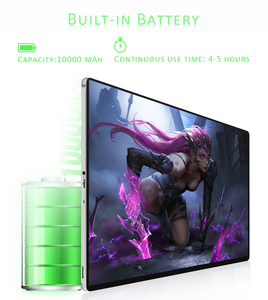 15.6 ''แบบพกพา HD 4K UHD แล็ปท็อปสำหรับเล่นเกม <span class=keywords><strong>USB</strong></span> <span class=keywords><strong>C</strong></span> 10-Point หน้าจอสัมผัสแบตเตอรี่ในตัวแคบแบบจอแสดงผล Type-<span class=keywords><strong>C</strong></span> ใหม่ - Product Image 4