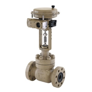 วาล์วควบคุมแบบลูกโลกสำหรับงานหนัก 3251 พร้อมตัวควบคุมตำแหน่งวาล์ว Samson 3730-3 แบบดิจิตอล OEM ระดับ Class 150-2500 แรงดัน -325 - Product Image 1