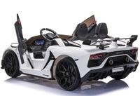 Voiture électrique pour enfants sous licence LAMBORGHINI, 2 places, télécommande 2.4G, portes à ciseaux, 12V, voiture à batterie pour enfants
