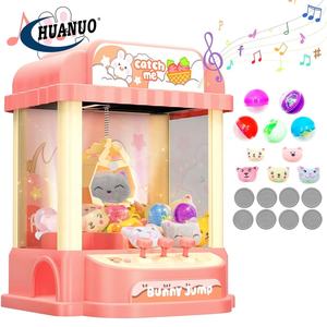 Dispensador de premios de juegos de arcade electrónicos para niños con <span class=keywords><strong>60</strong></span> segundos de Cuenta regresiva Mini juguetes máquina de garra - Product Image 3
