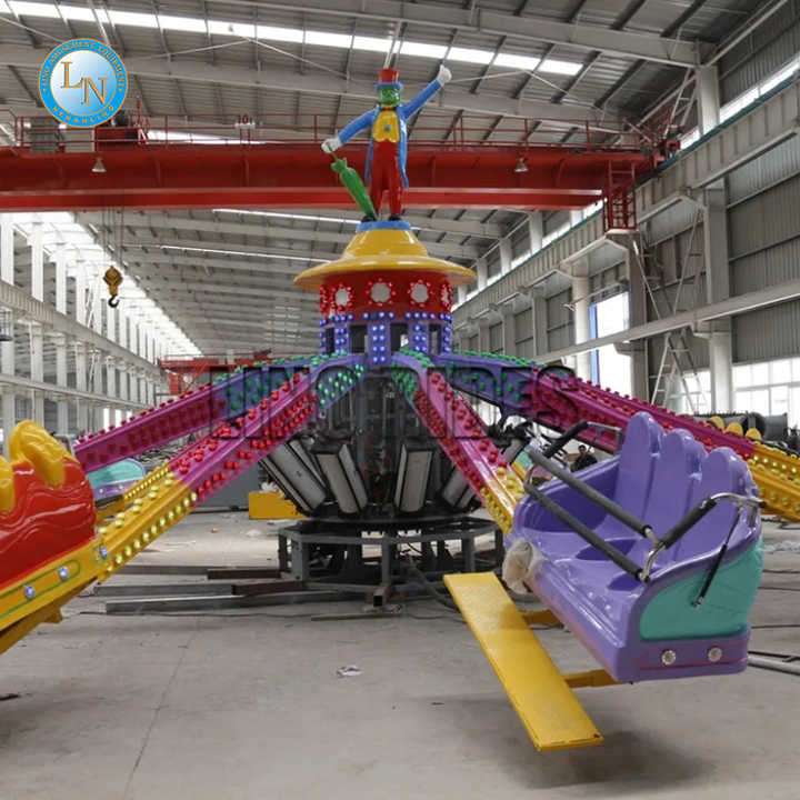 Popular Amusement Park Attraction Thrill Games 36 Persons Jumping ...