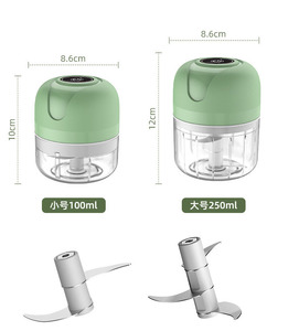 Herramientas para Frutas y Verduras, Picador <span class=keywords><strong>de</strong></span> <span class=keywords><strong>Cebolla</strong></span> y Ajo Eléctrico USB Inalámbrico 12 en 1, Picador <span class=keywords><strong>de</strong></span> Alimentos - Product Image 6