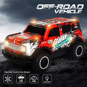 Coche RC Todoterreno 1:24 con Luces LED, Función <span class=keywords><strong>de</strong></span> Retorno Automático y Sígueme, Cargador Incluido - Juguete <span class=keywords><strong>de</strong></span> Control Remoto para Niños - Product Image 2