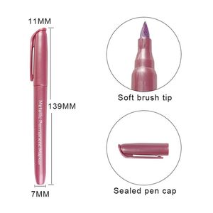 Marqueur <span class=keywords><strong>pour</strong></span> <span class=keywords><strong>verre</strong></span>, 10 couleurs, encre de qualité alimentaire <span class=keywords><strong>effaçable</strong></span> à sec et à l'eau, facile à effacer, couleurs amusantes, stylos métalliques <span class=keywords><strong>pour</strong></span> verres à vin - Product Image 4