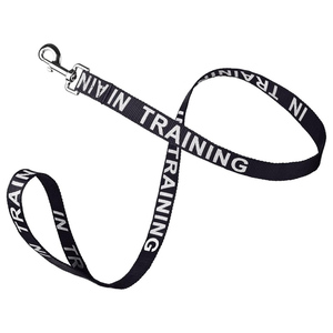 पालतू प्रशिक्षण काम करने वाली लीश चिकित्सा कुत्ते नायलॉन पट्टा छोटे मध्यम बड़े कुत्तों के लिए चिंतनशील अक्षरों के साथ मुद्रित - Product Image 2
