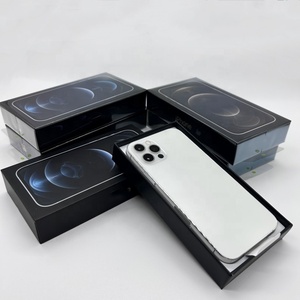 Teléfono Inteligente Original Usado <span class=keywords><strong>12</strong></span> <span class=keywords><strong>Pro</strong></span> <span class=keywords><strong>Max</strong></span> 256GB 5G Desbloqueado con <span class=keywords><strong>Caja</strong></span> Sellada, Pantalla a Color GSM, Versión Estadounidense - Product Image 1
