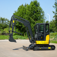 Mini-excavatrice 3,5 tonnes 4T 6T 8T EURO 5 EPA, mini-pelleuse 2 tonnes 1 tonne, petite machine agricole, tracteur
