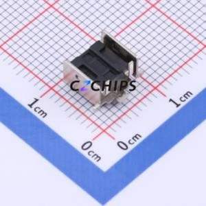 TS-1005B-AR04526 Tactile Switch SMD Switch Single Pole Single Throw Round Button 2.6N Horizontal Mount - Product Image 2