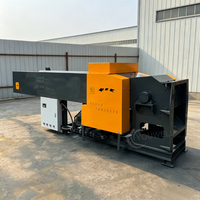 Broyeur à bois électrique polyvalent Youwell à alimentation forcée automatique, machine à sciure haute productivité pour déchets de bois secs et humides